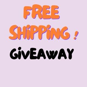 Free shipping‎ giveaway + a surprise gift!